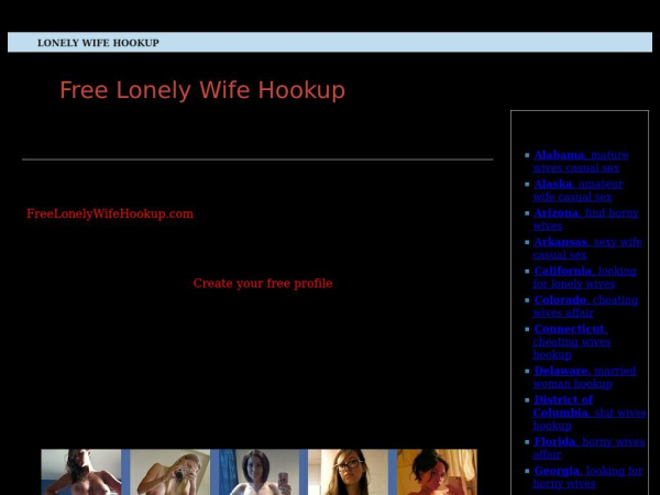 freelonelywifehookup.com